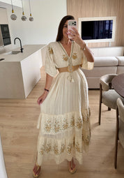 Embroidered Soul Maxi Dress