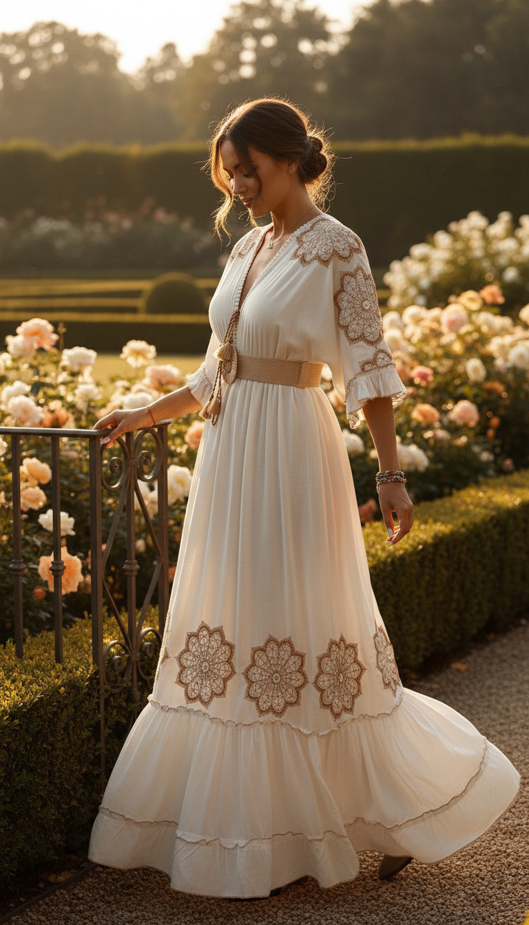 Robe longue Mandala