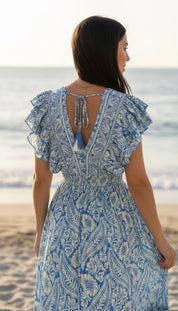 Robe en soie Aurora