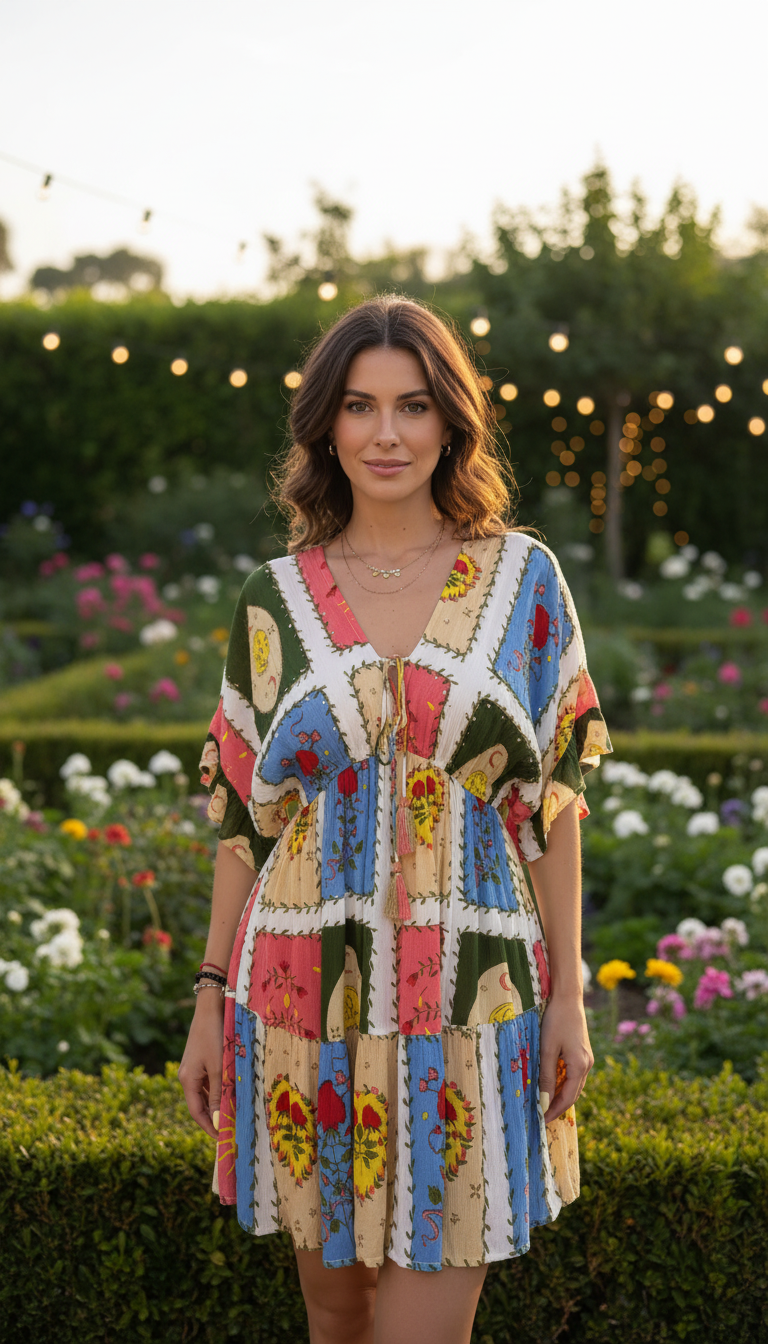 Rainbow Soul Mini Dress
