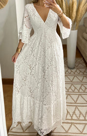 Ethereal Lace Gown