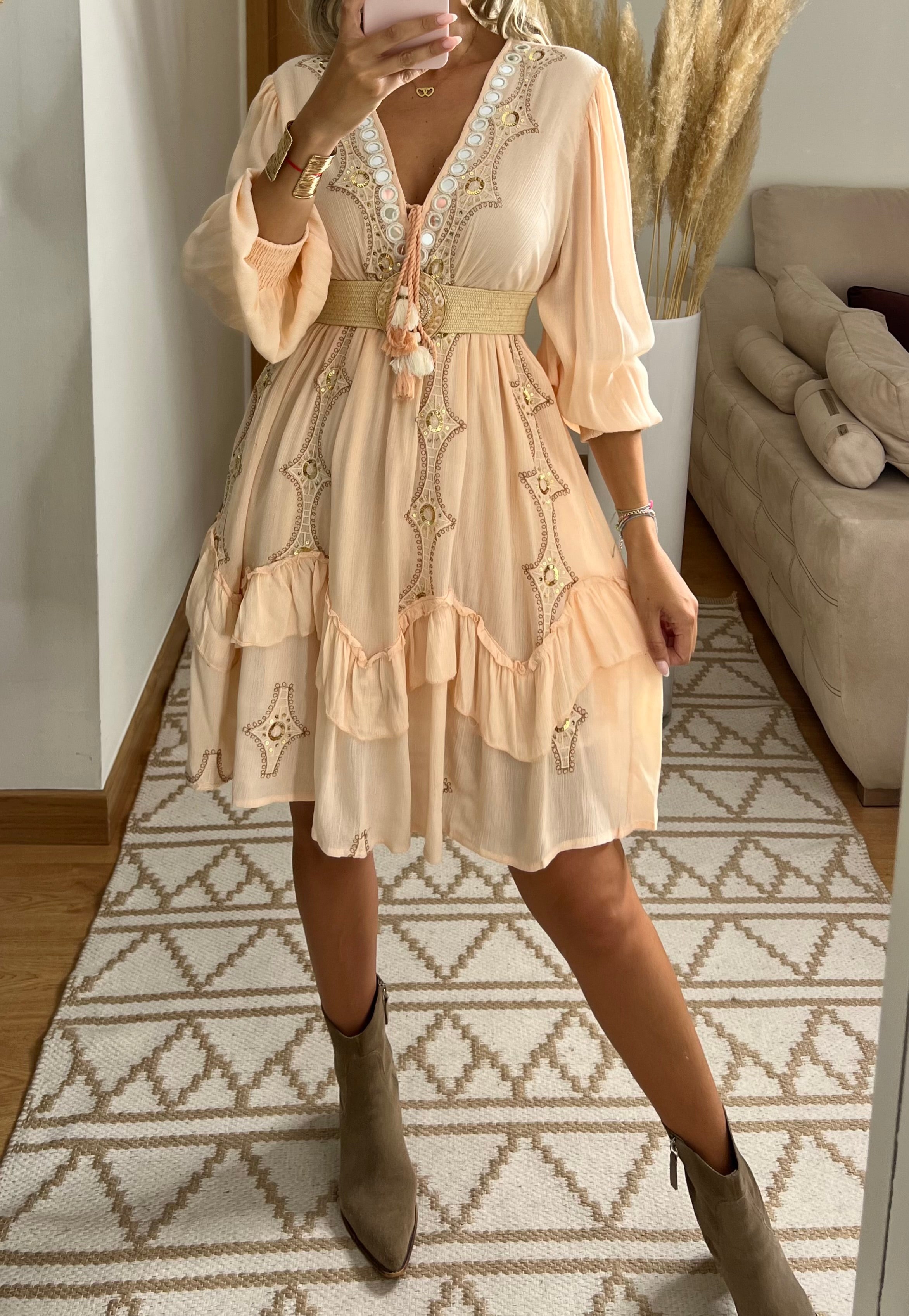 Desert Mini boho Dress