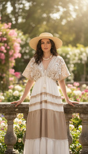 Ivory Soul Maxikleid