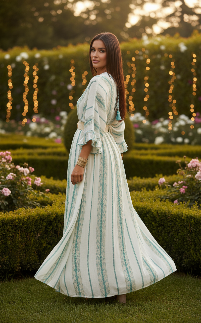 Boho Ethnic Maxi Dress