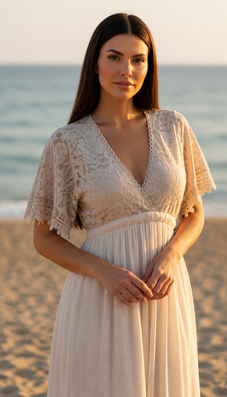 Lace Meadow Maxi Dress
