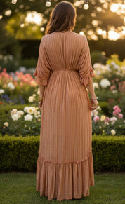Sunlit Garden Maxi Dress