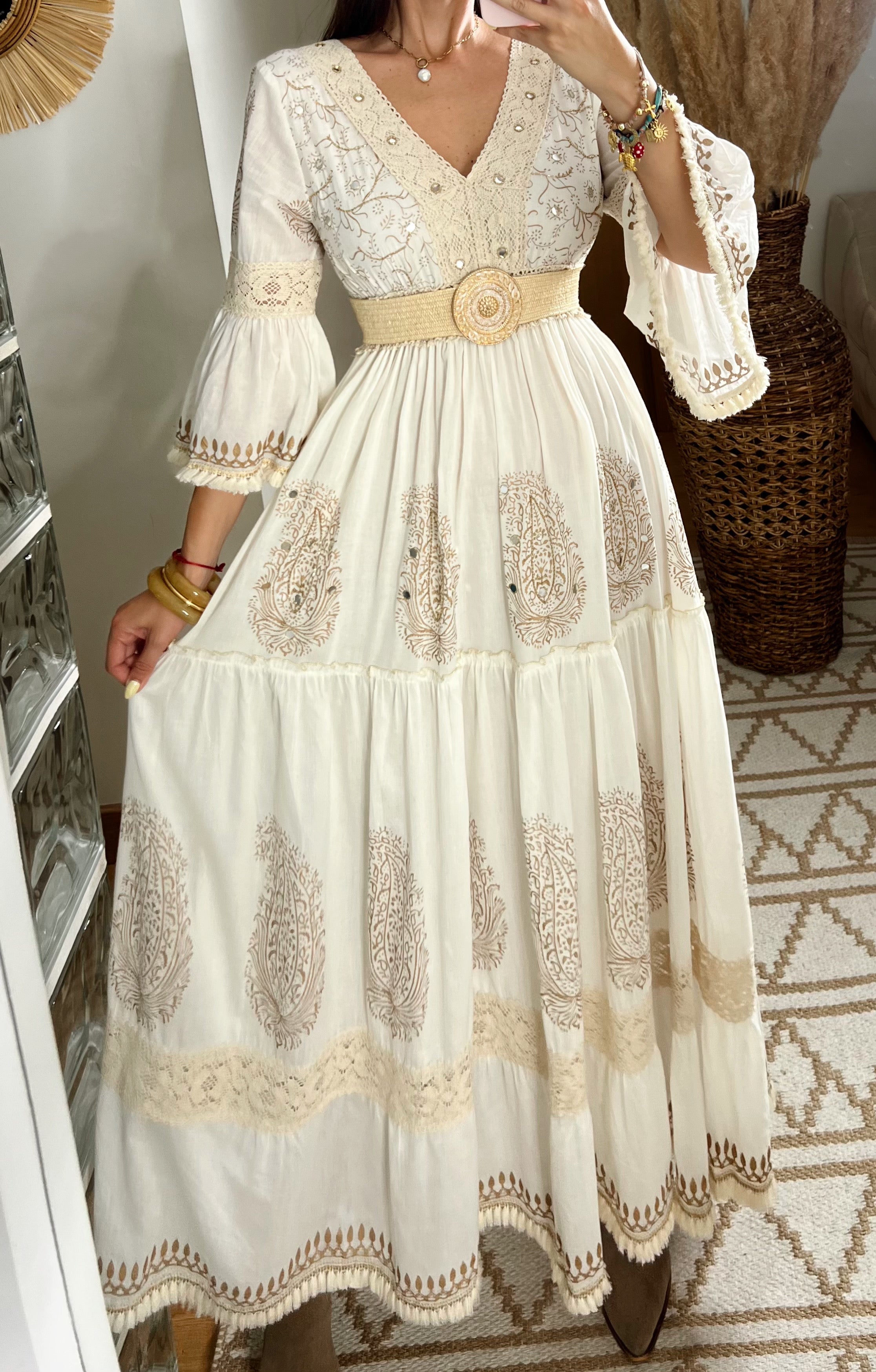 Boho Bloom Maxi Dress