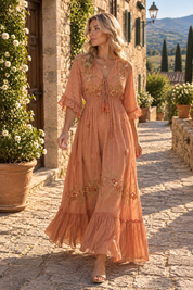 Sunlit Garden Maxi Dress