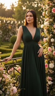 Esmerald Sunset Maxi Dress