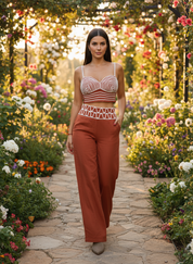Terracotta Boho Set – Versatility in Three Pieces