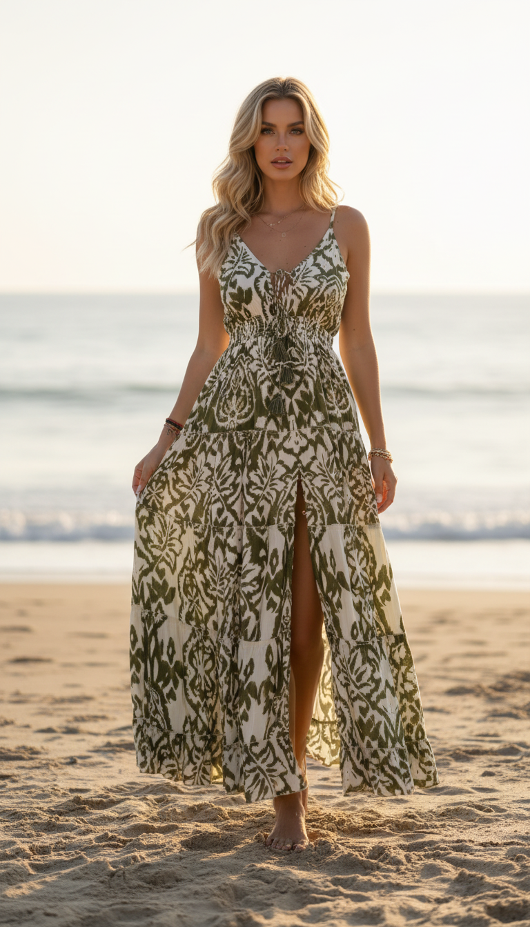 Olive Maxi Dress