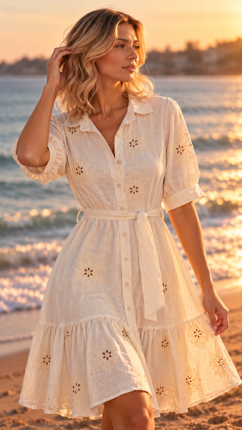Artisanal Beauty Mini Dress