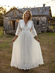 Sage Lace Dress