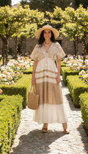 Ivory Soul Maxikleid