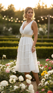 Robe courte Liora en coton biologique