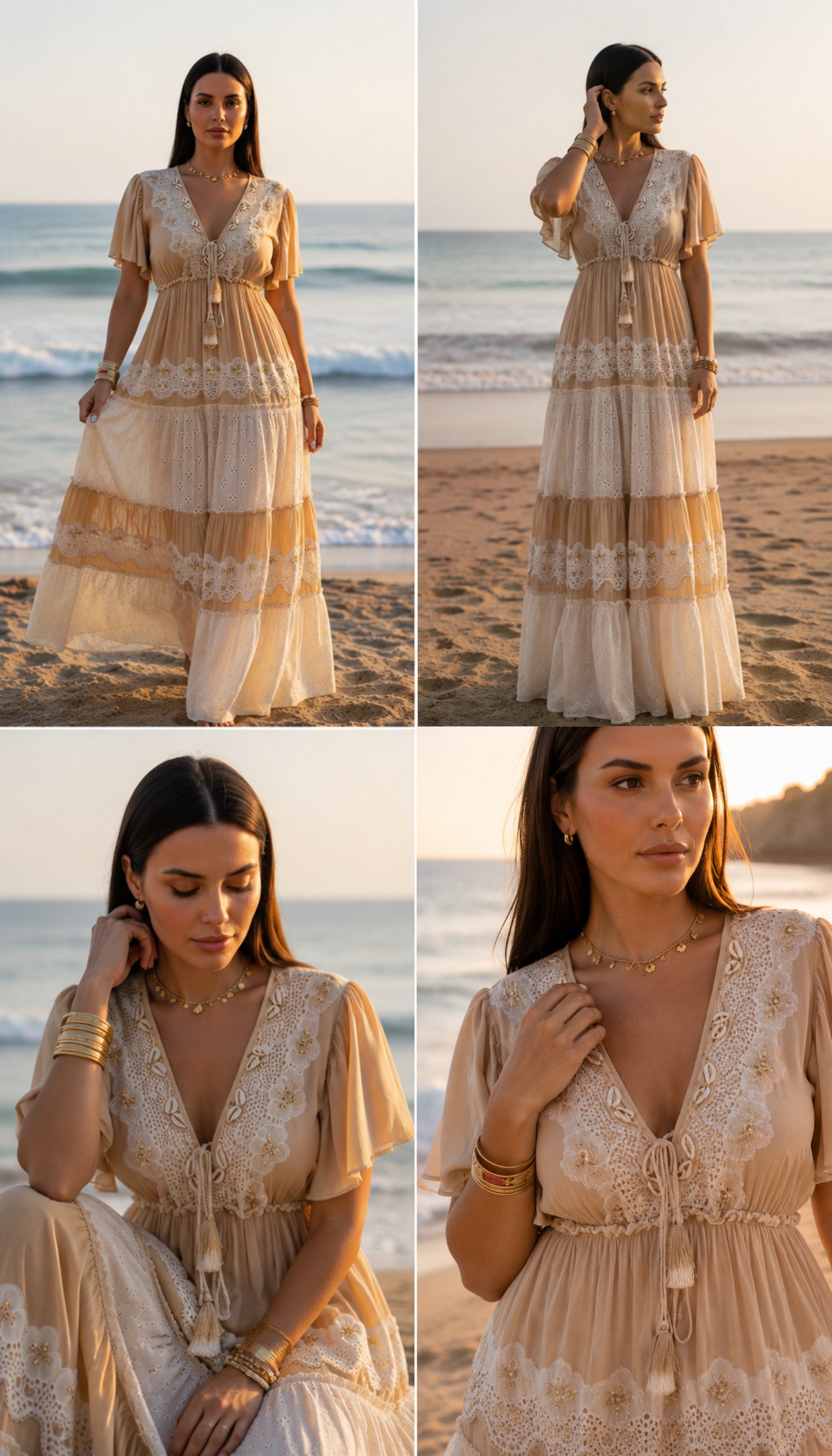 Robe de rêve du désert