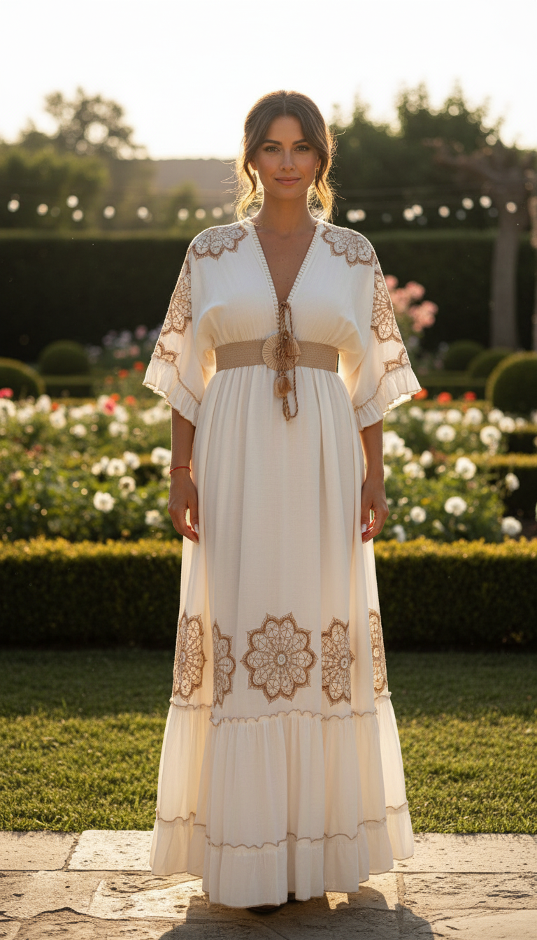 Robe longue Mandala