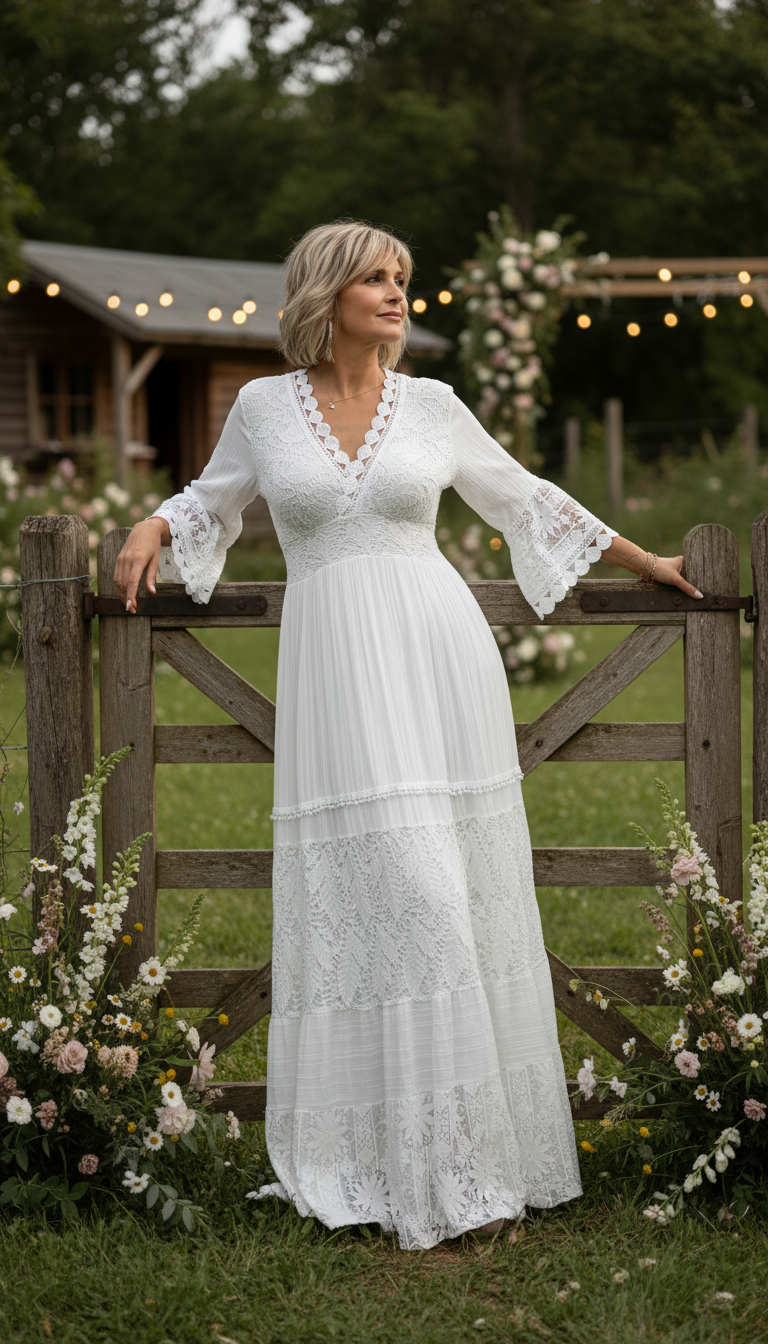 Pure Boho Lace Dress