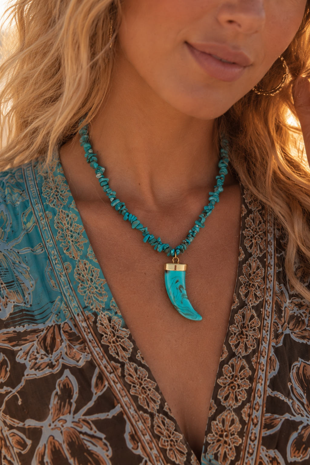 Turquoise Talisman Necklace