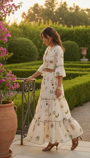 Ensemble bohème Fleur d'or