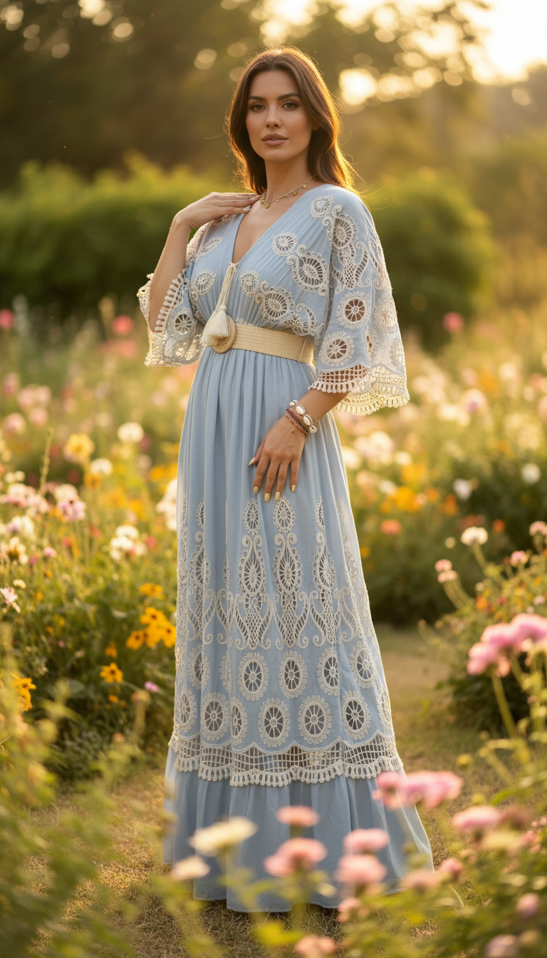 Blossom Soul Long Dress