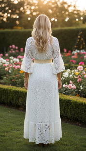 Ethereal Lace Gown