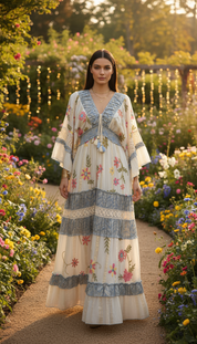 Boho Chic Maxi Dress – Romantic & Elegant