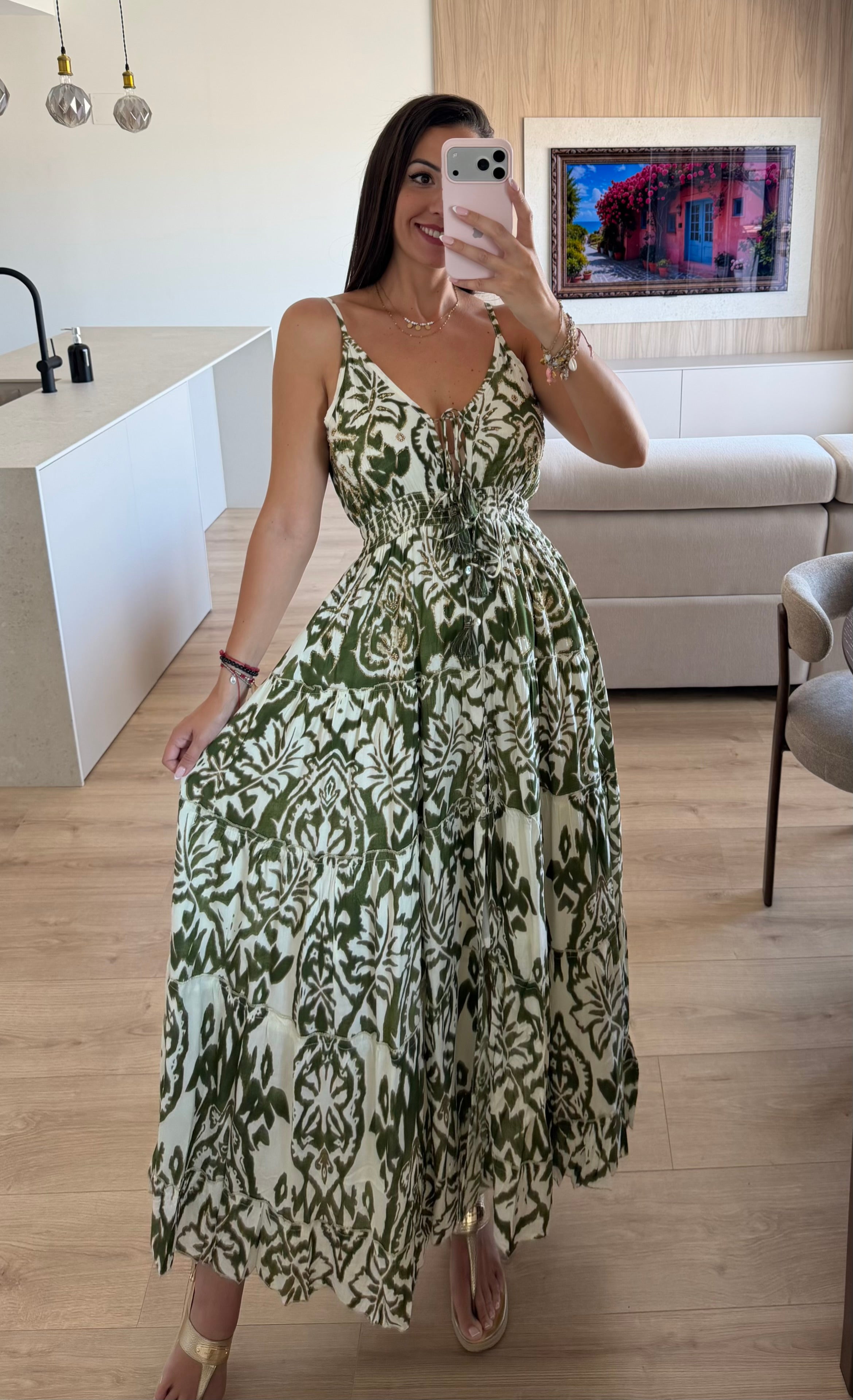 Olive Maxi Dress