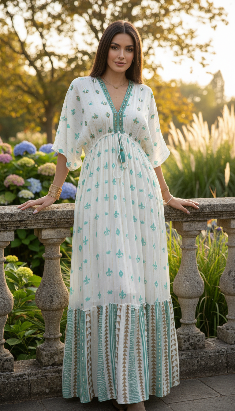 Robe bohème Floral Haven II
