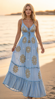 Robe Fleur Céleste