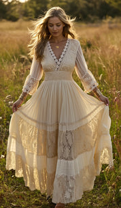 Pure Maxi Boho Dress