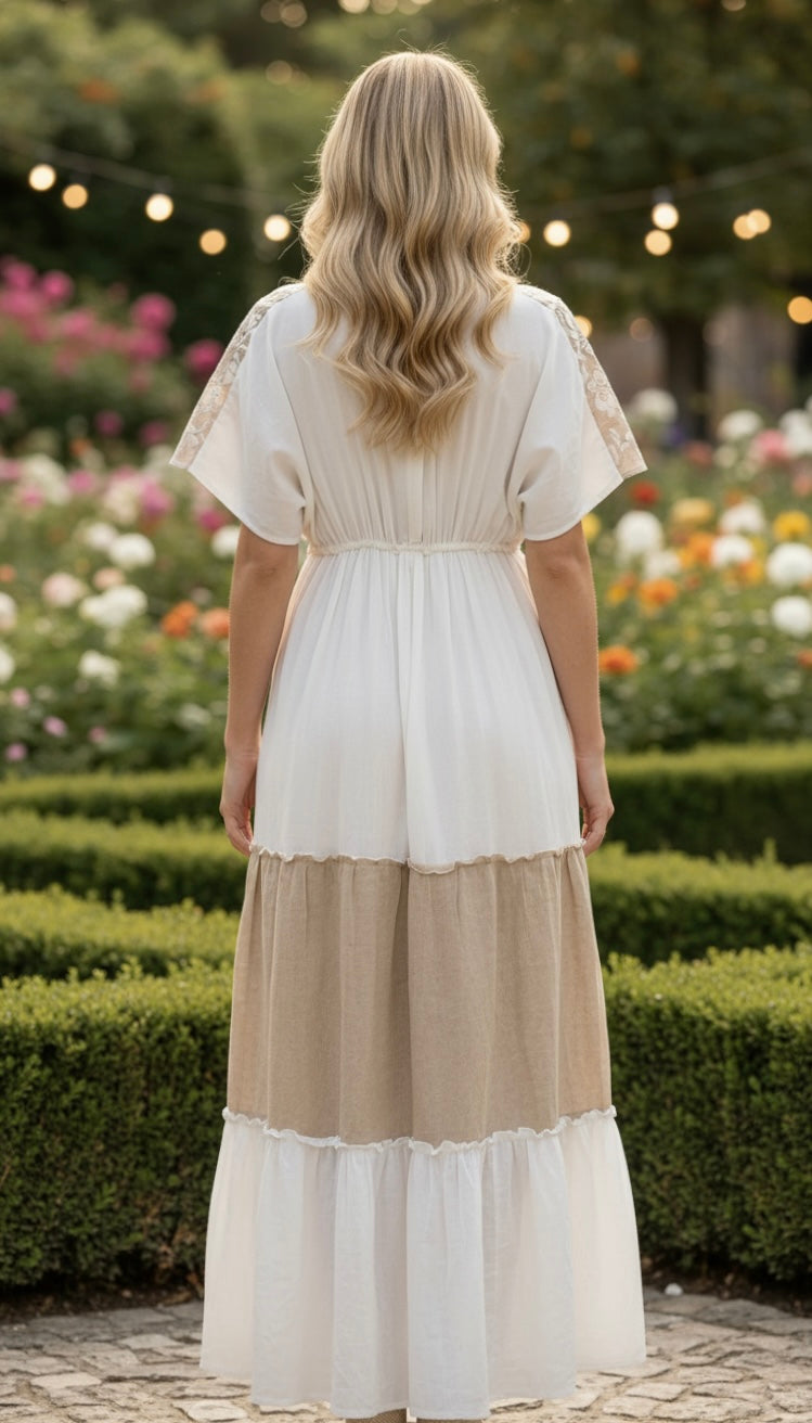 Ivory Soul Maxikleid