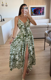 Olive Maxi Dress