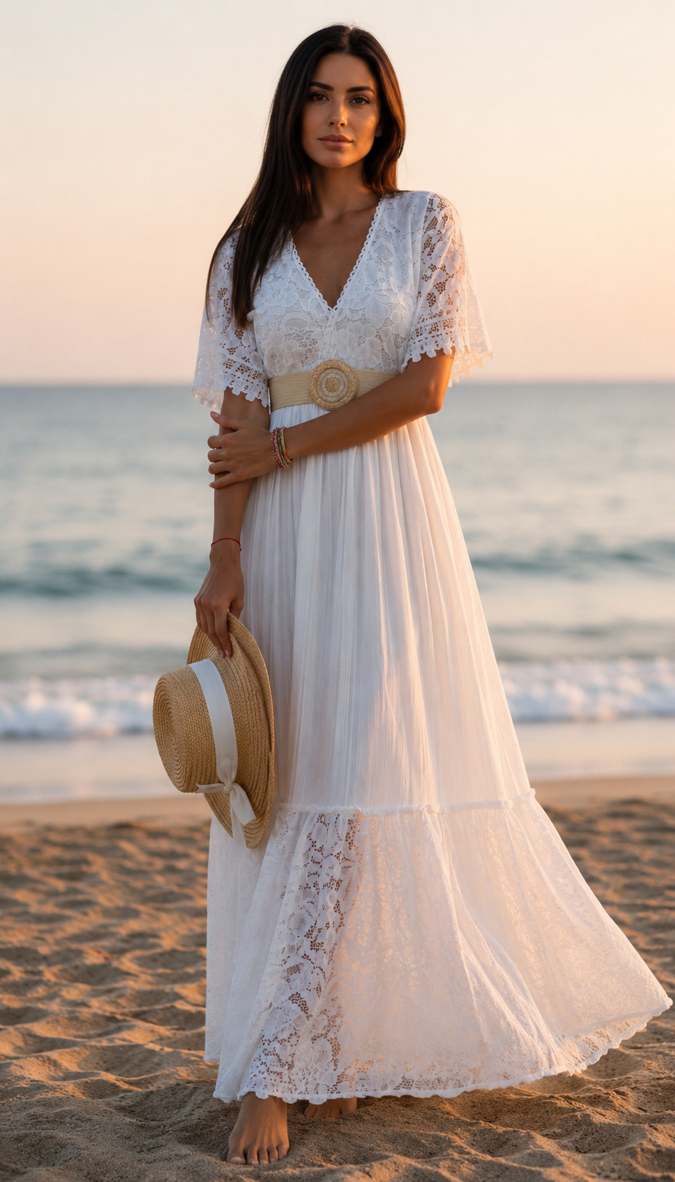 Lace Meadow Maxi Dress