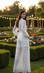 Zweiteiliges Set aus Bio-Spitze