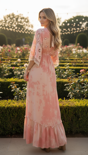 Blossom Soul Pink Long Dress