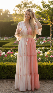 Golden Meadow Maxi Dress