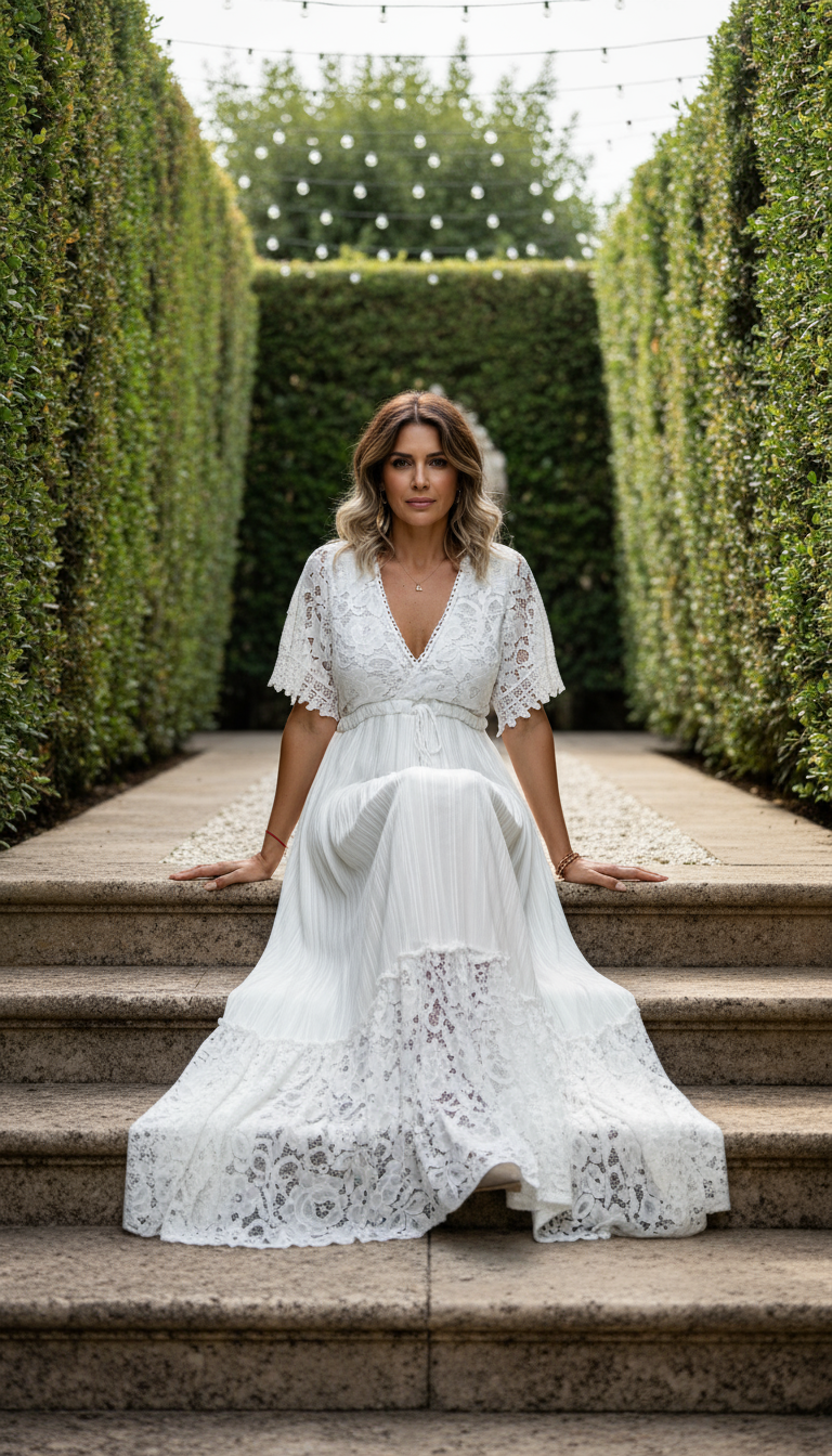 Lace Meadow Maxi Dress