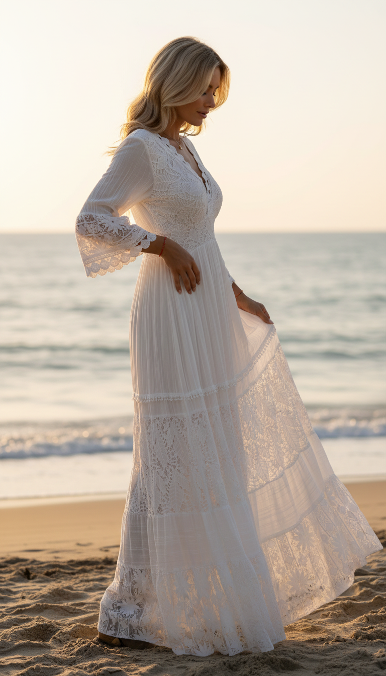 Pure Boho Lace Dress