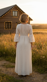 Sage Lace Dress