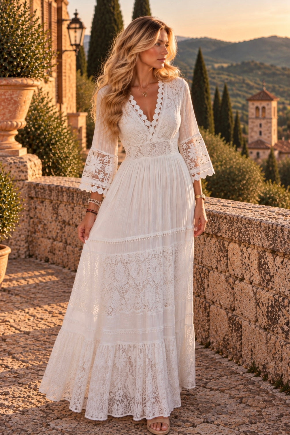 Pure Boho Lace Dress