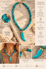 Turquoise Talisman Necklace
