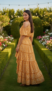 Gardenia Seidenkleid