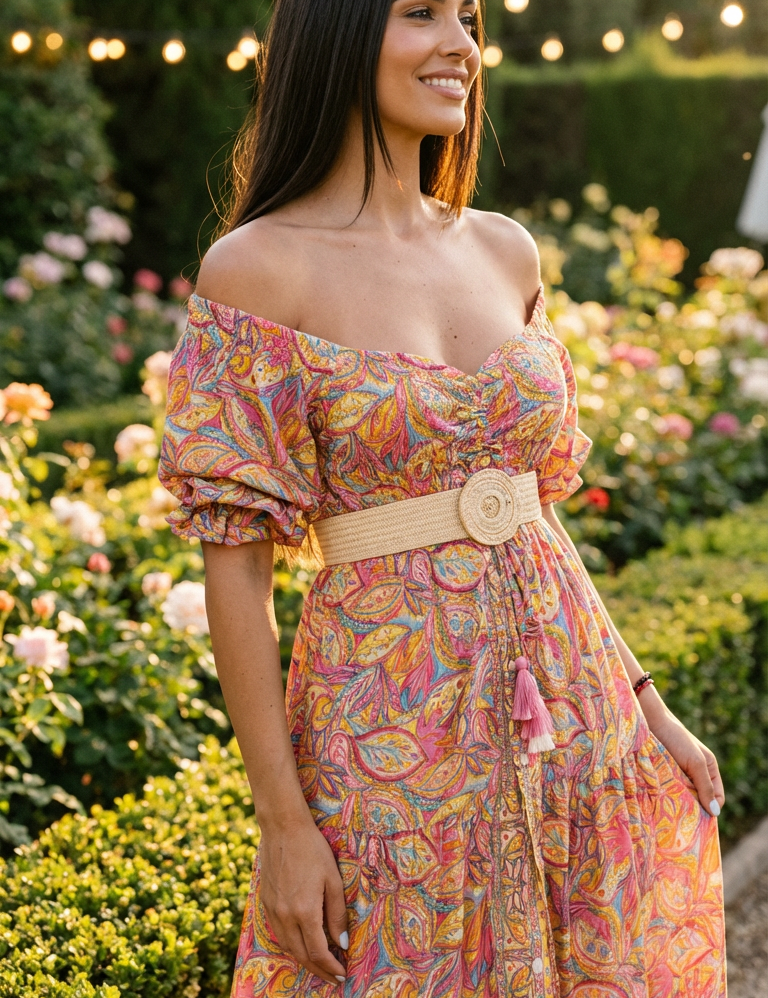 bohemian love style the sophie dress Maya