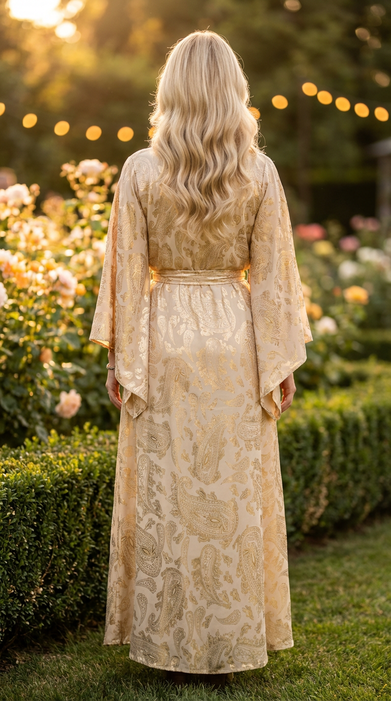 Black Moon – Timeless Silk Kimono