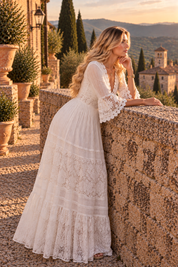 Pure Boho Lace Dress