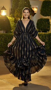 Midnight Muse Boho Dress