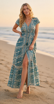 Robe en soie Aurélia