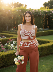 Terracotta Boho Set – Versatility in Three Pieces
