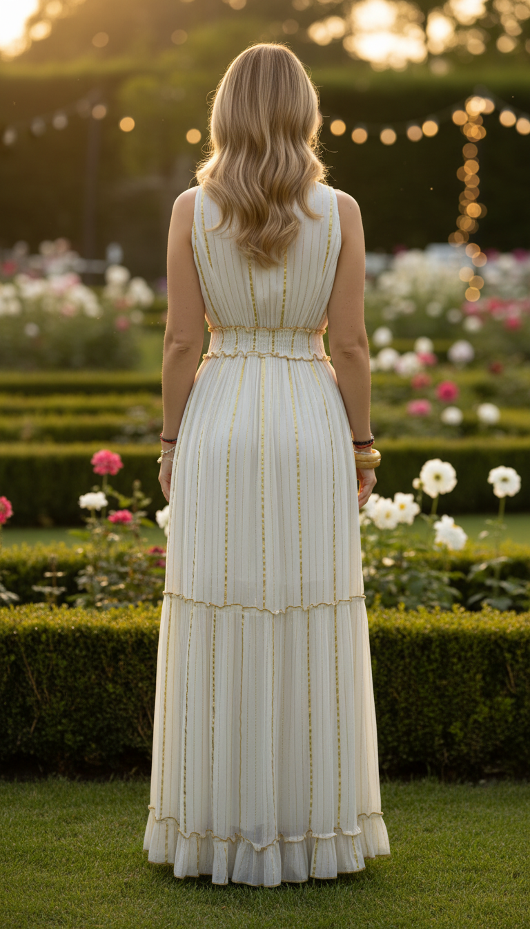 Amber Bloom Ritualkleid